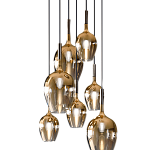 Люстра Italamp Rose 3050/SG7, 3050/S3, 3050/G ITALAMP