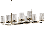 Люстра Italamp Quarzo 725/S1, 725/L10 ITALAMP