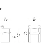 Кресло Potocco Keel 922 - 922\P POTOCCO